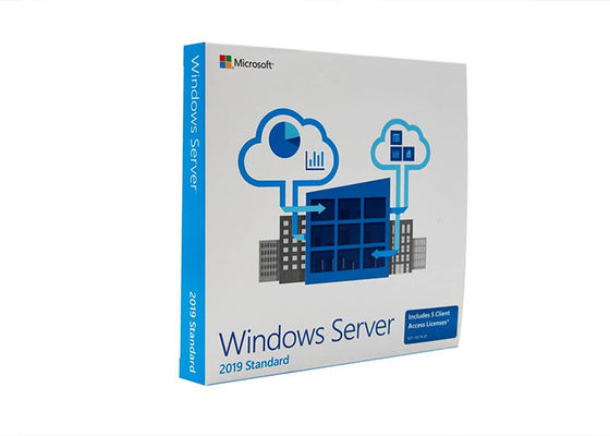คีย์ Microsoft Windows Server 2019 ดั้งเดิม 100% การเปิดใช้งาน DVD เวอร์ชันภาษาอังกฤษ